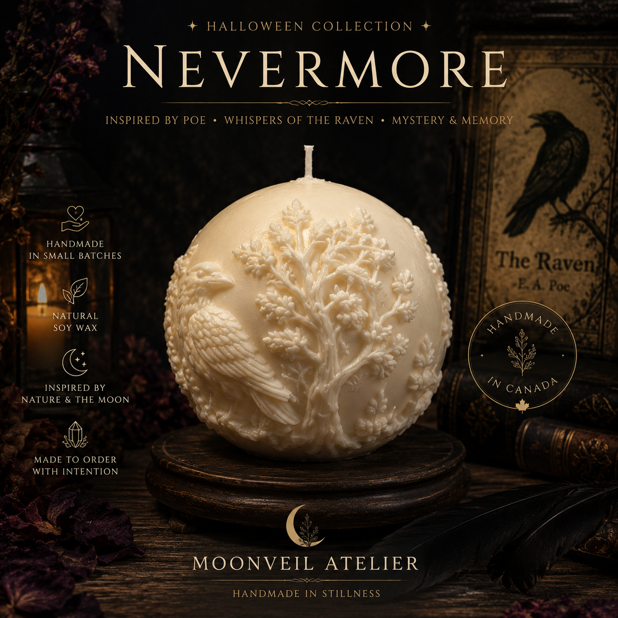 Pillar candles - Halloween collection