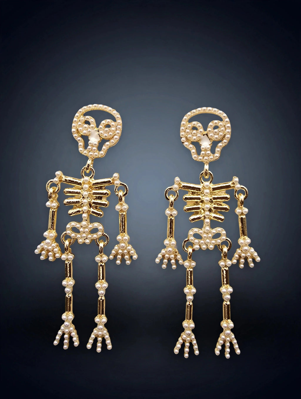 Skeleton Earrings