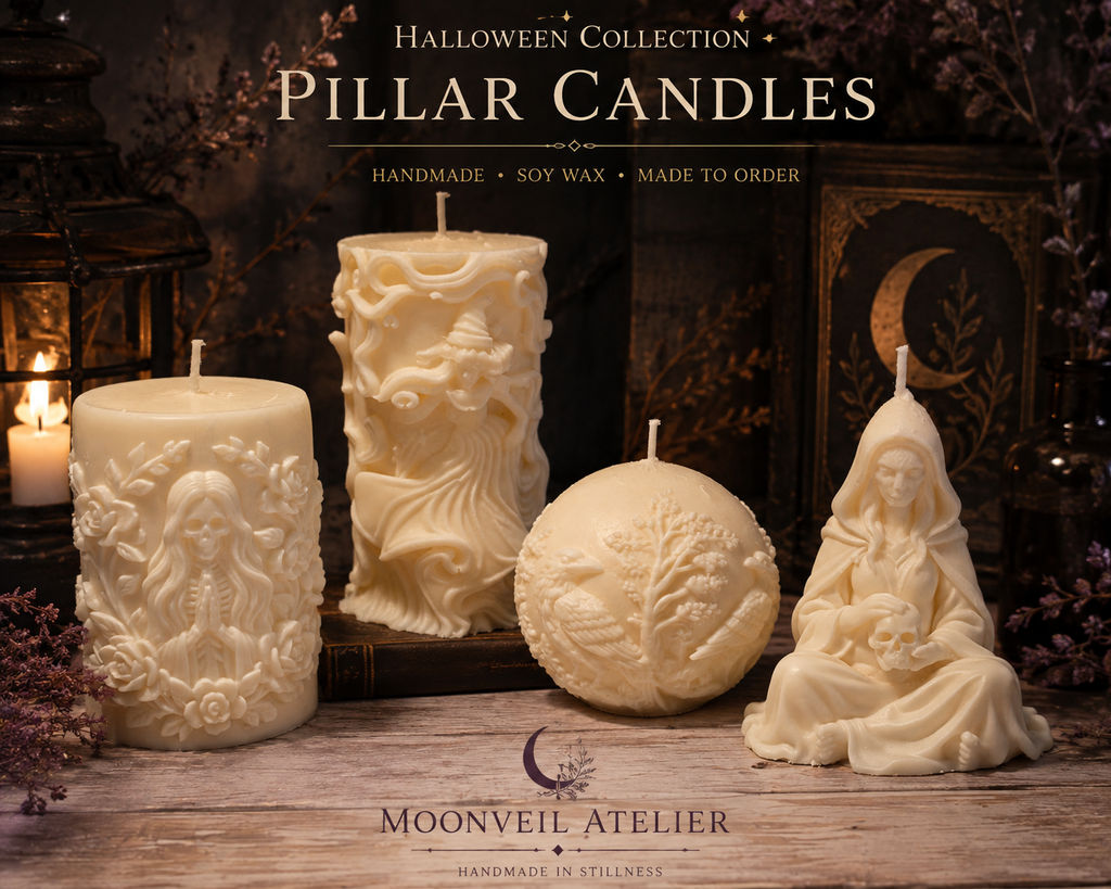 Pillar candles - Halloween collection