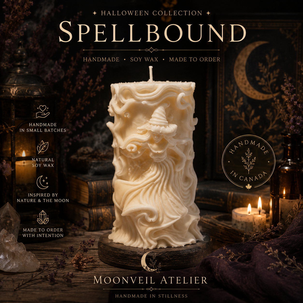 Pillar candles - Halloween collection