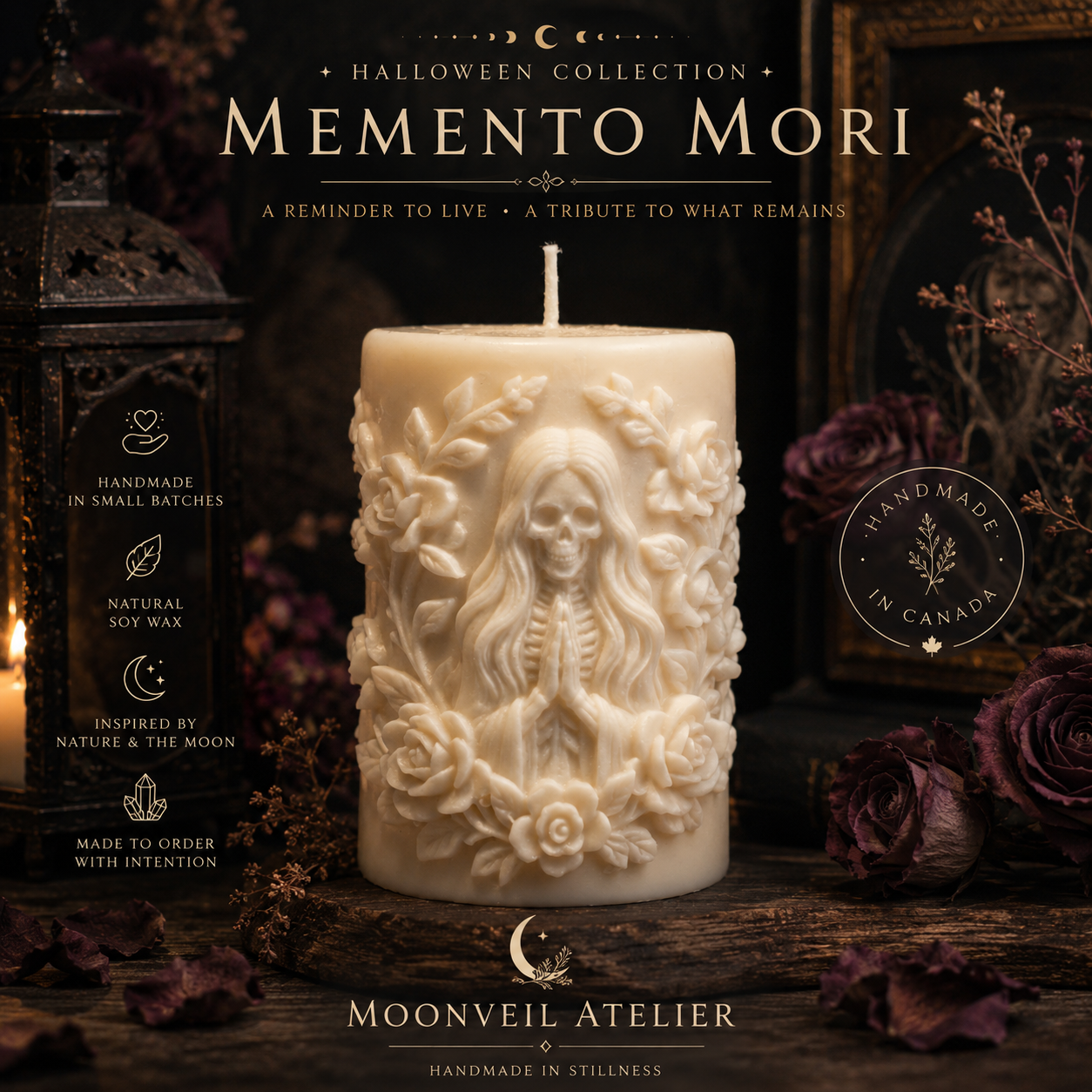 Pillar candles - Halloween collection